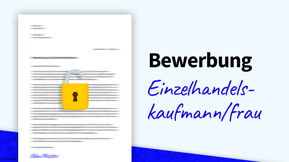 Bewerbungsschreiben Muster, Anschreiben Muster, Vorlage, Download