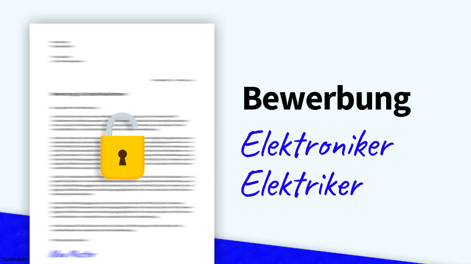Bewerbungsschreiben Muster, Anschreiben Muster, Vorlage, Download