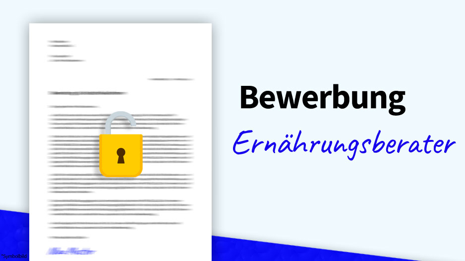 Bewerbungsschreiben Muster, Anschreiben Muster, Vorlage, Download