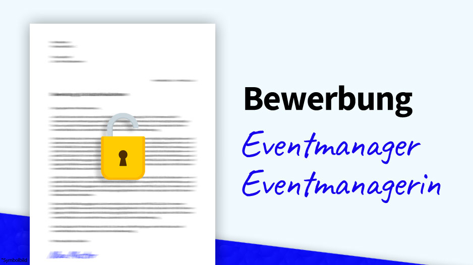 Bewerbungsschreiben Muster, Anschreiben Muster, Vorlage, Download