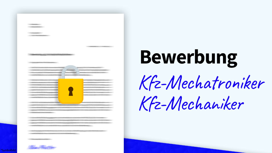 Bewerbungsschreiben Muster, Anschreiben Muster, Vorlage, Download