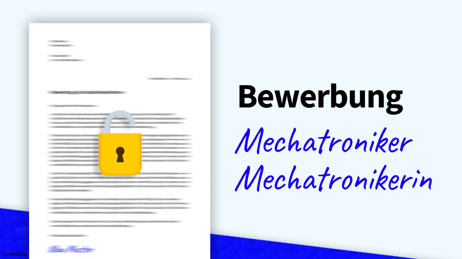 Bewerbungsschreiben Muster, Anschreiben Muster, Vorlage, Download