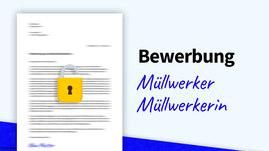 Bewerbungsschreiben Muster, Anschreiben Muster, Vorlage, Download