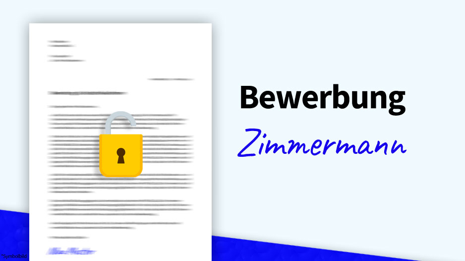 Bewerbungsschreiben Muster, Anschreiben Muster, Vorlage, Download