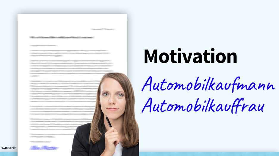 Motivationsschreiben Muster, Vorlage, Download